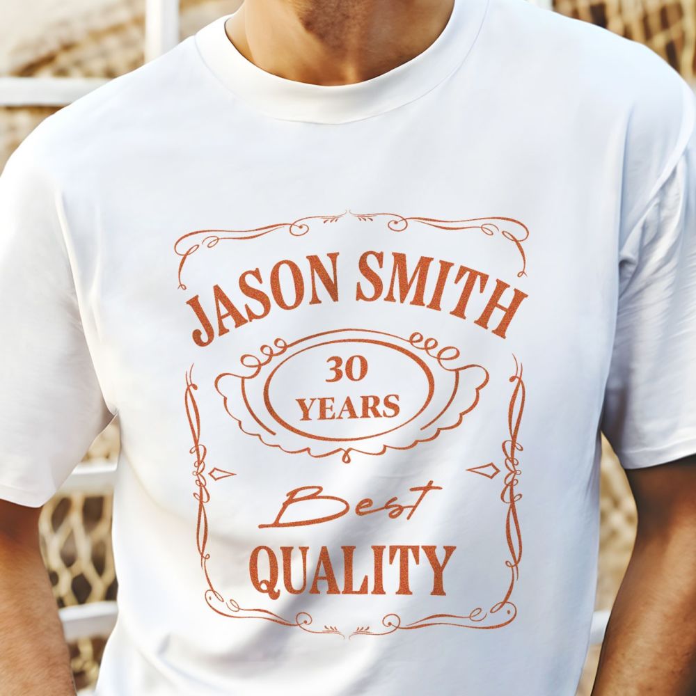 Personalised Whiskey T-Shirt