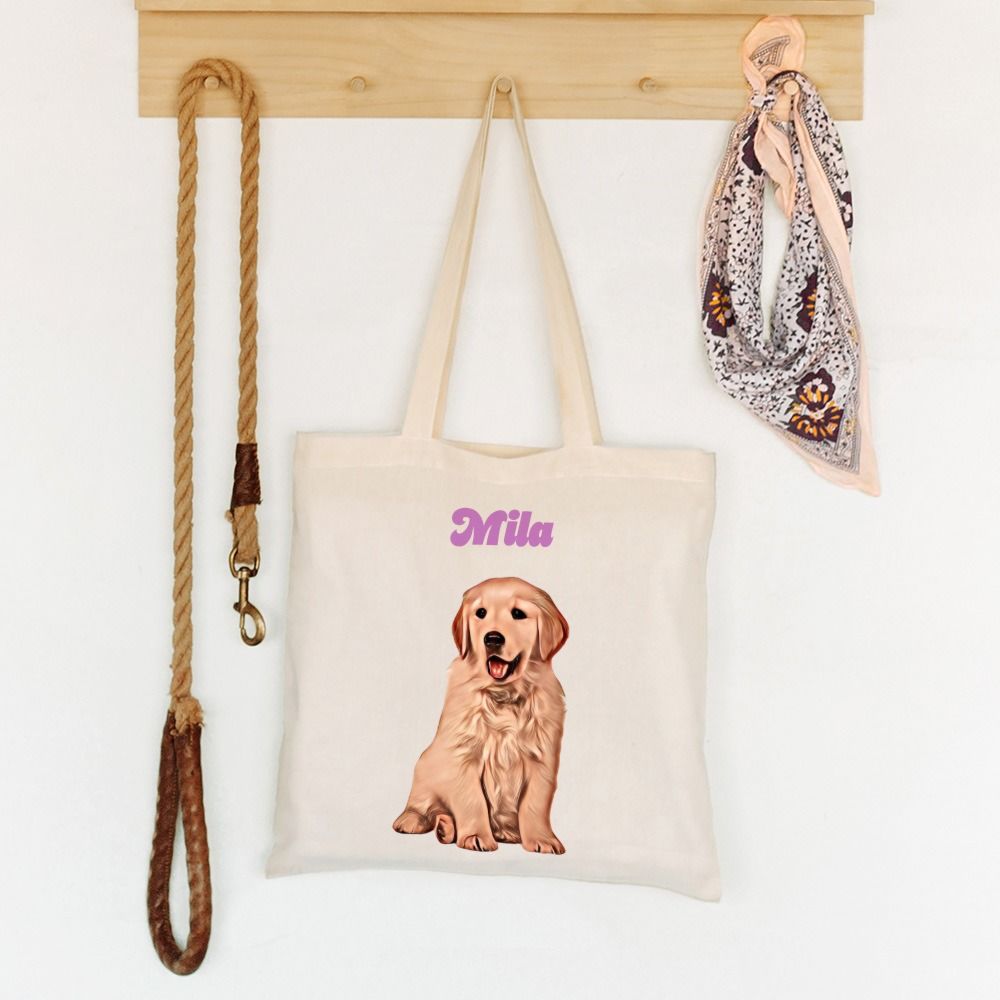 Personalised Pet Tote Bag