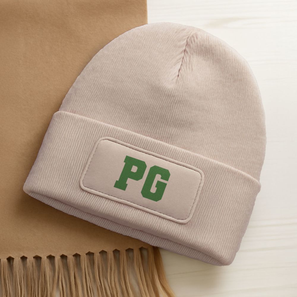 Personalised Beanie with Monogram