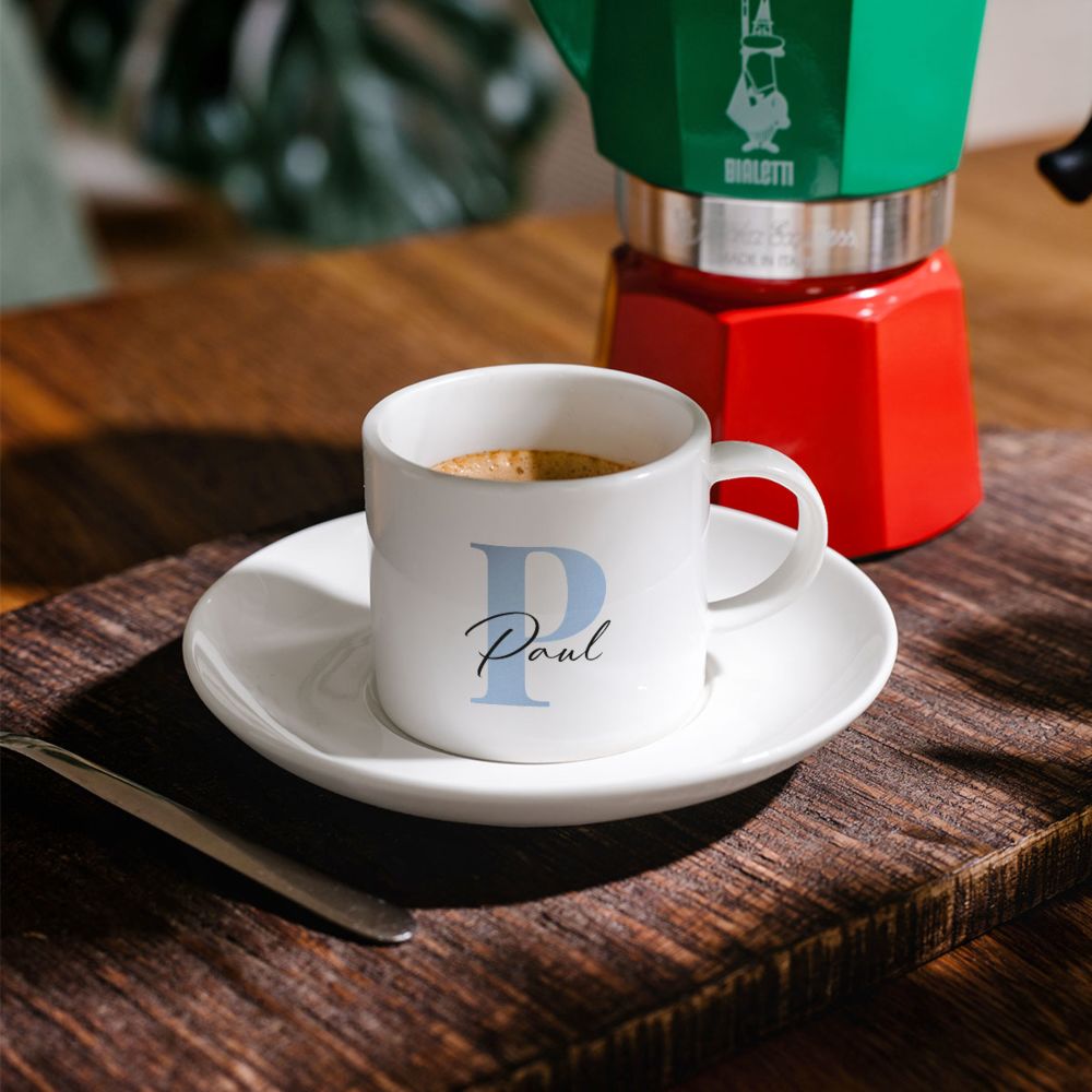 Personalised Monogram Espresso Mug
