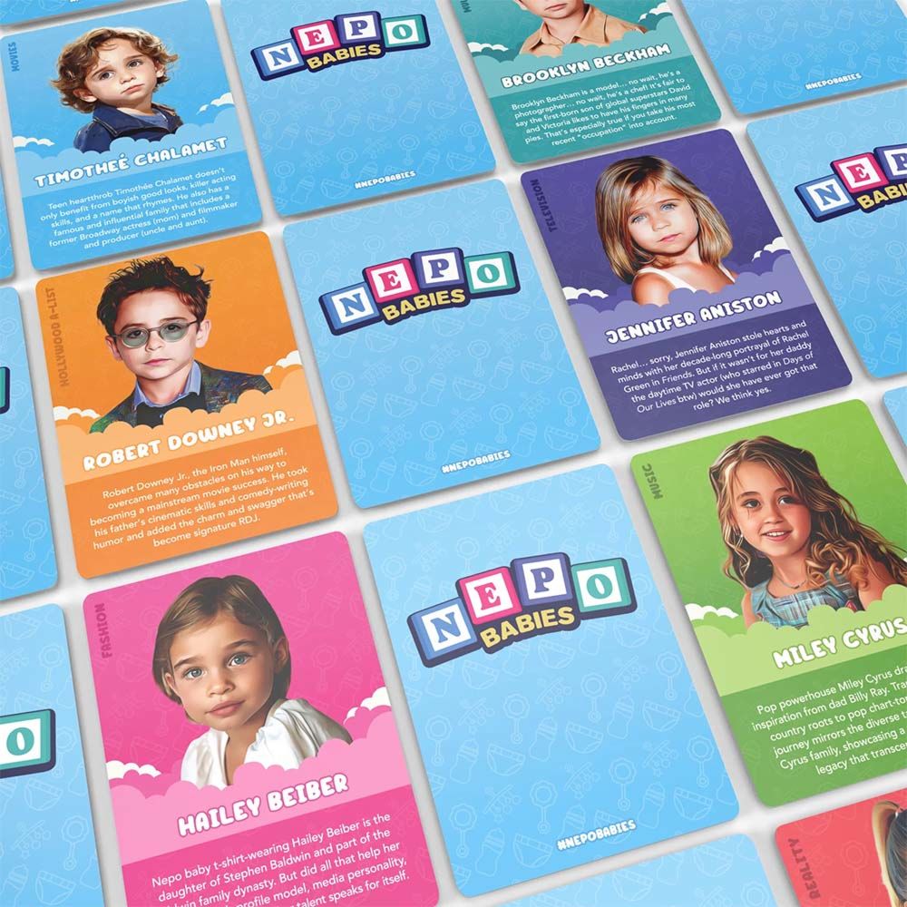 Nepo Babies Card Game