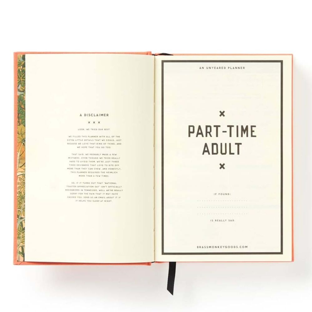Part-Time Adult Daily Planner