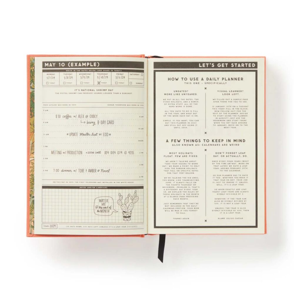 Part-Time Adult Daily Planner