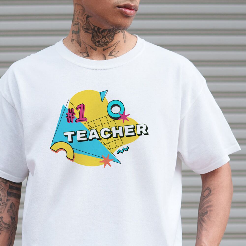 Personalised 90s Icon T-Shirt with Custom Text