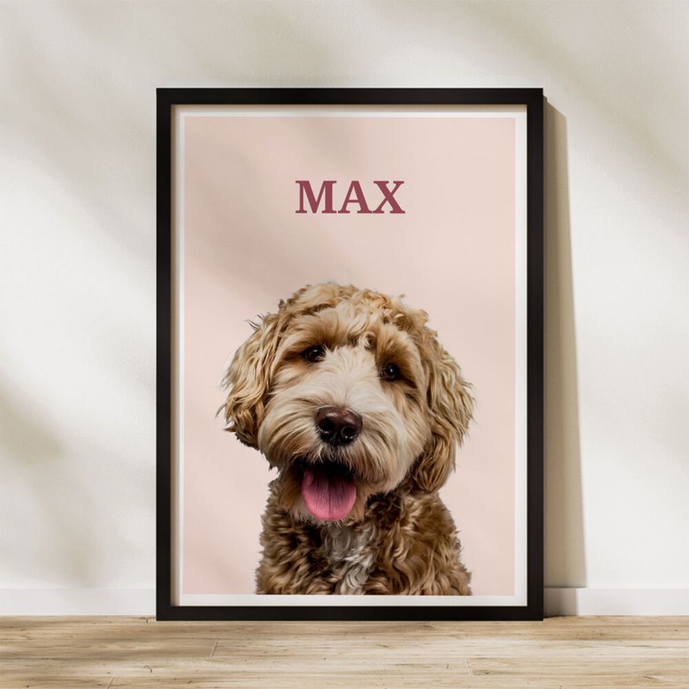 Personalised Pet Poster