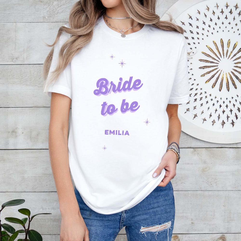 Personalised Retro Text T-Shirt