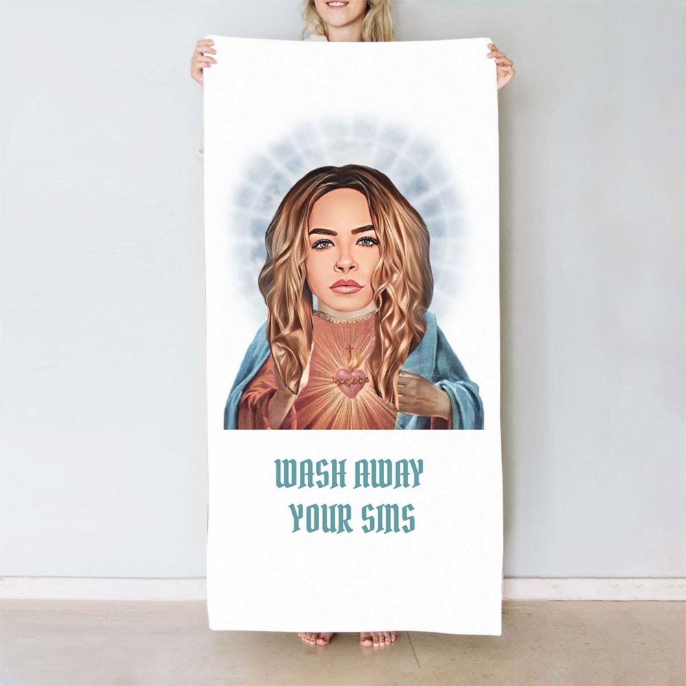 Saint Yourself Towel