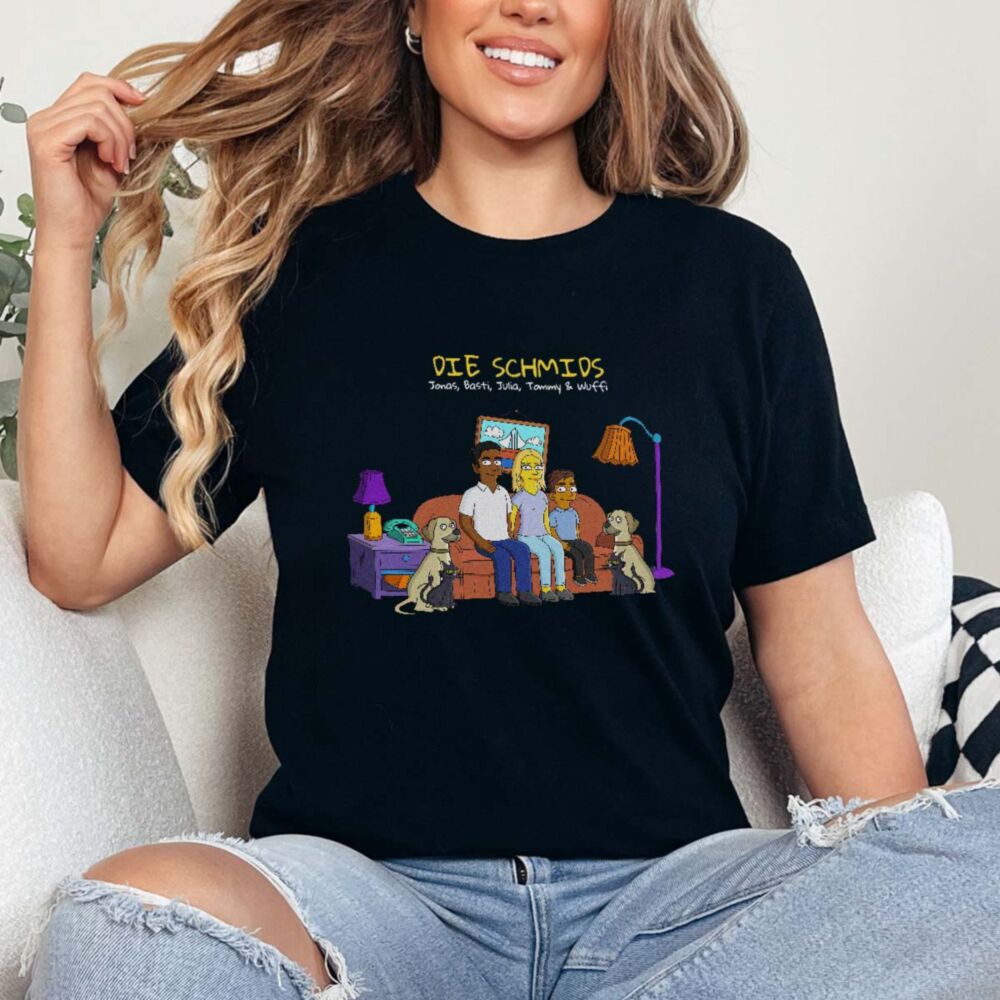 Personalised Animated Family T-Shirt