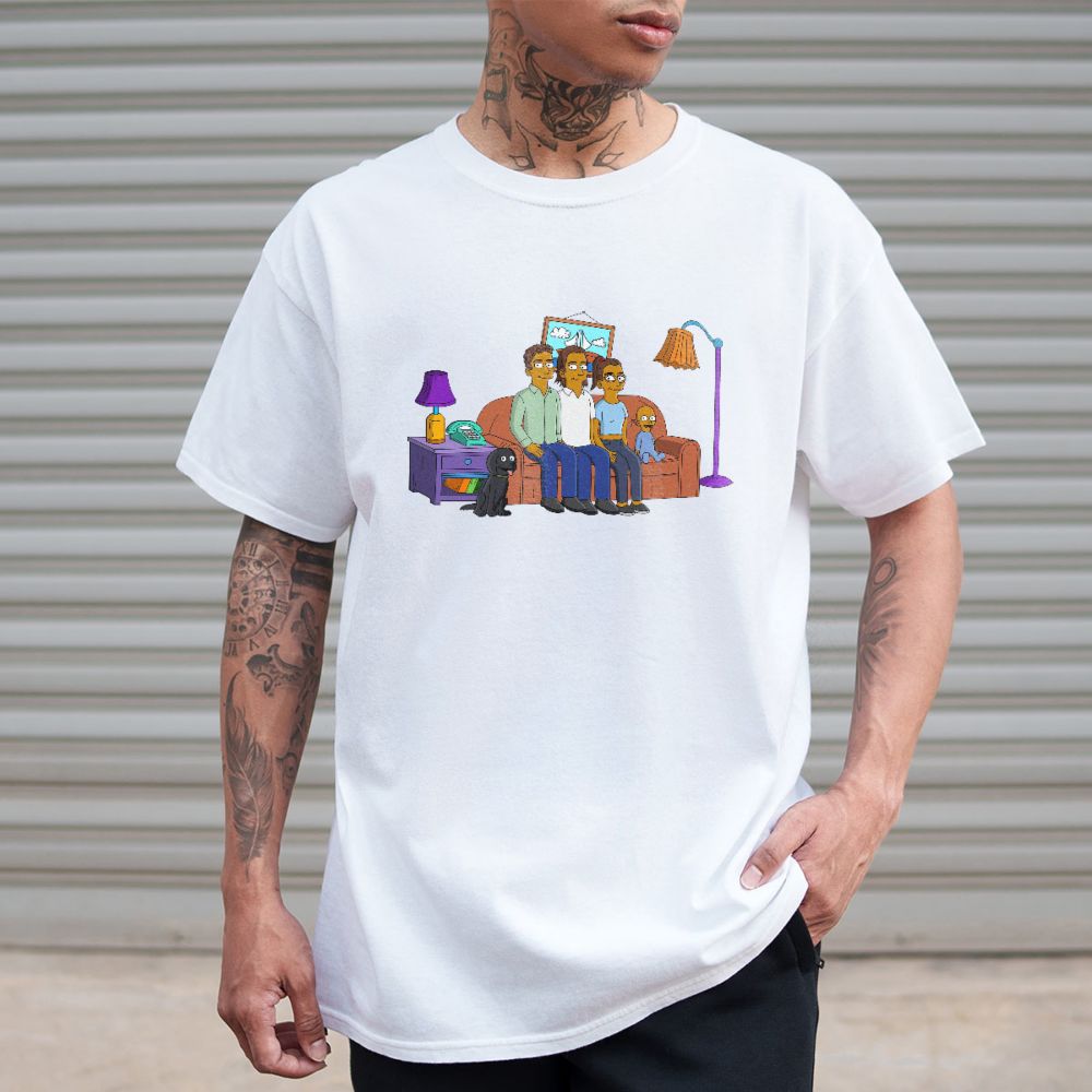 Personalised Animated Family T-Shirt