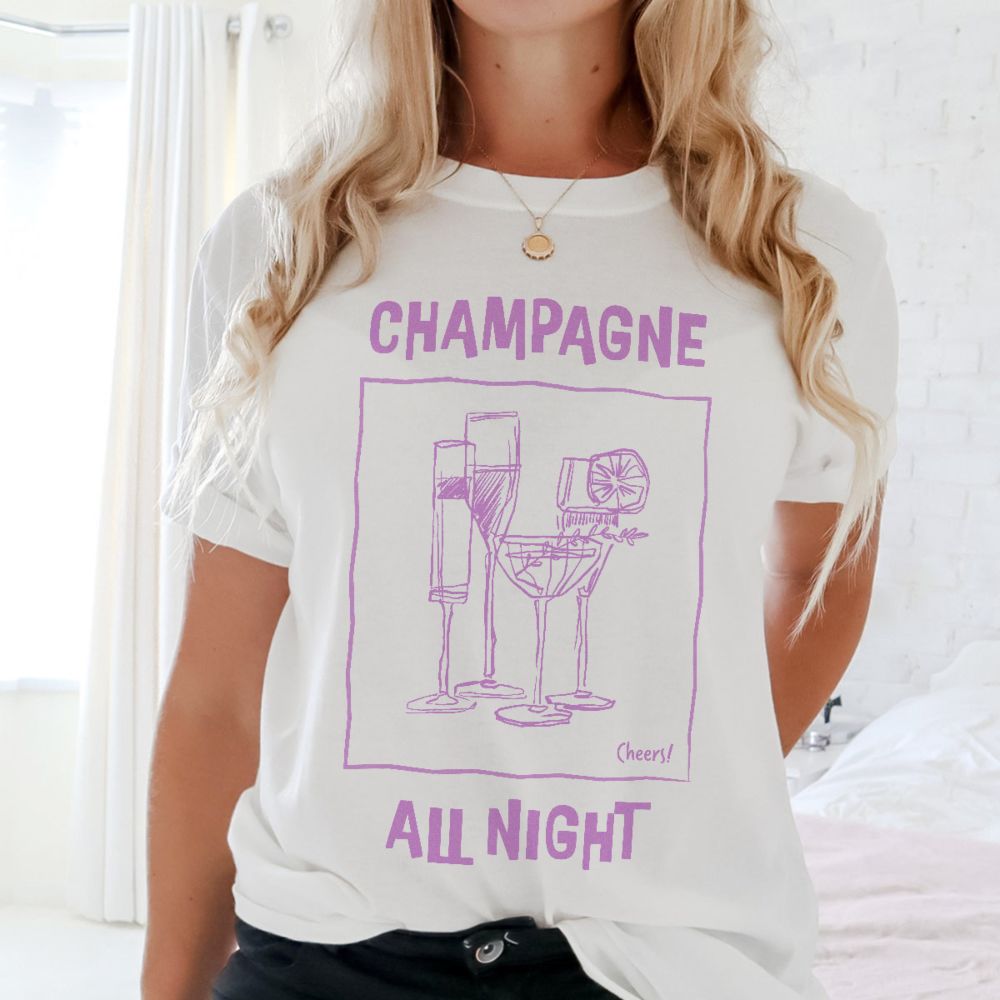 Personalised T-shirt With Illustration and Text