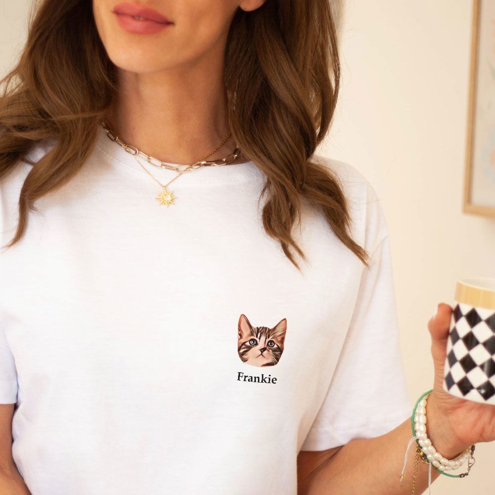 Personalised Cartoon Pet T-Shirt