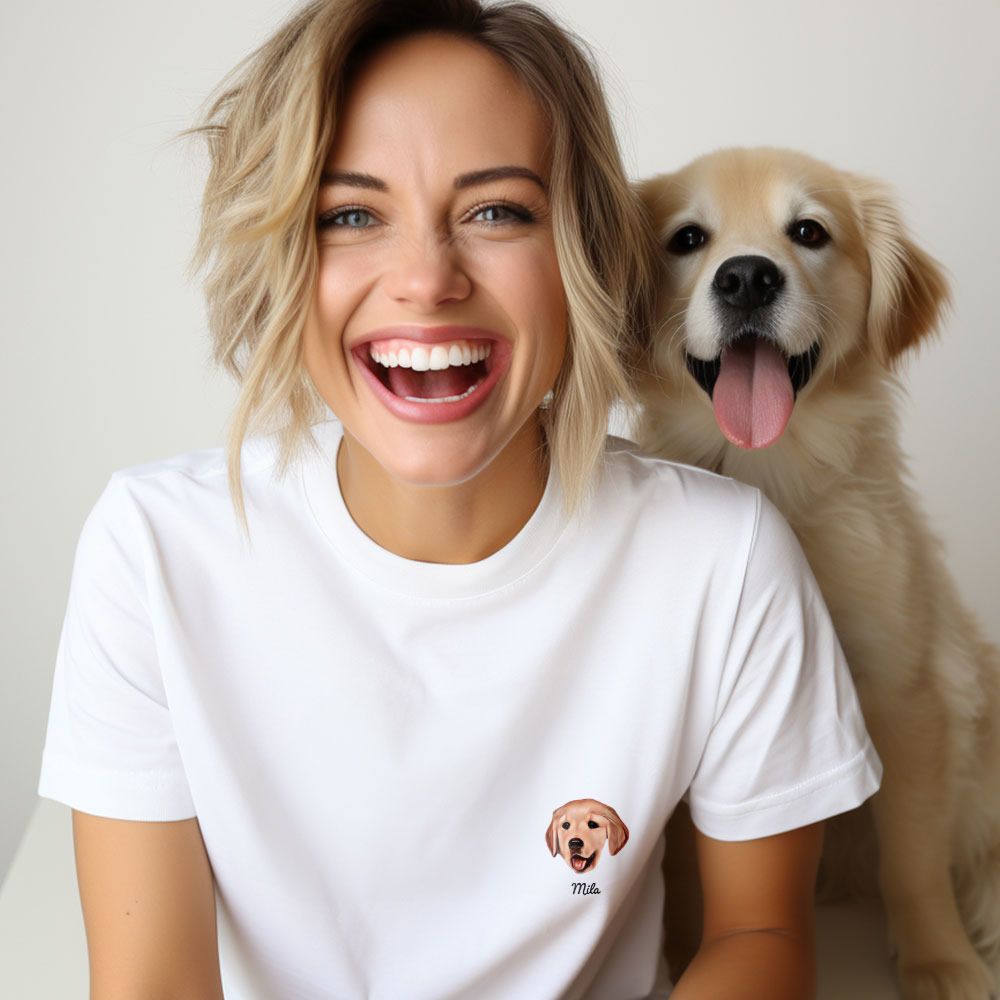 Personalised Cartoon Pet T-Shirt