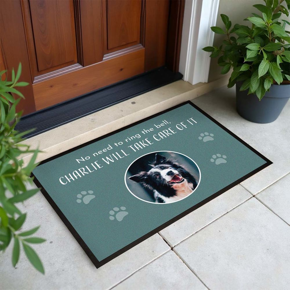 Personalised Doormat with Pet and Text