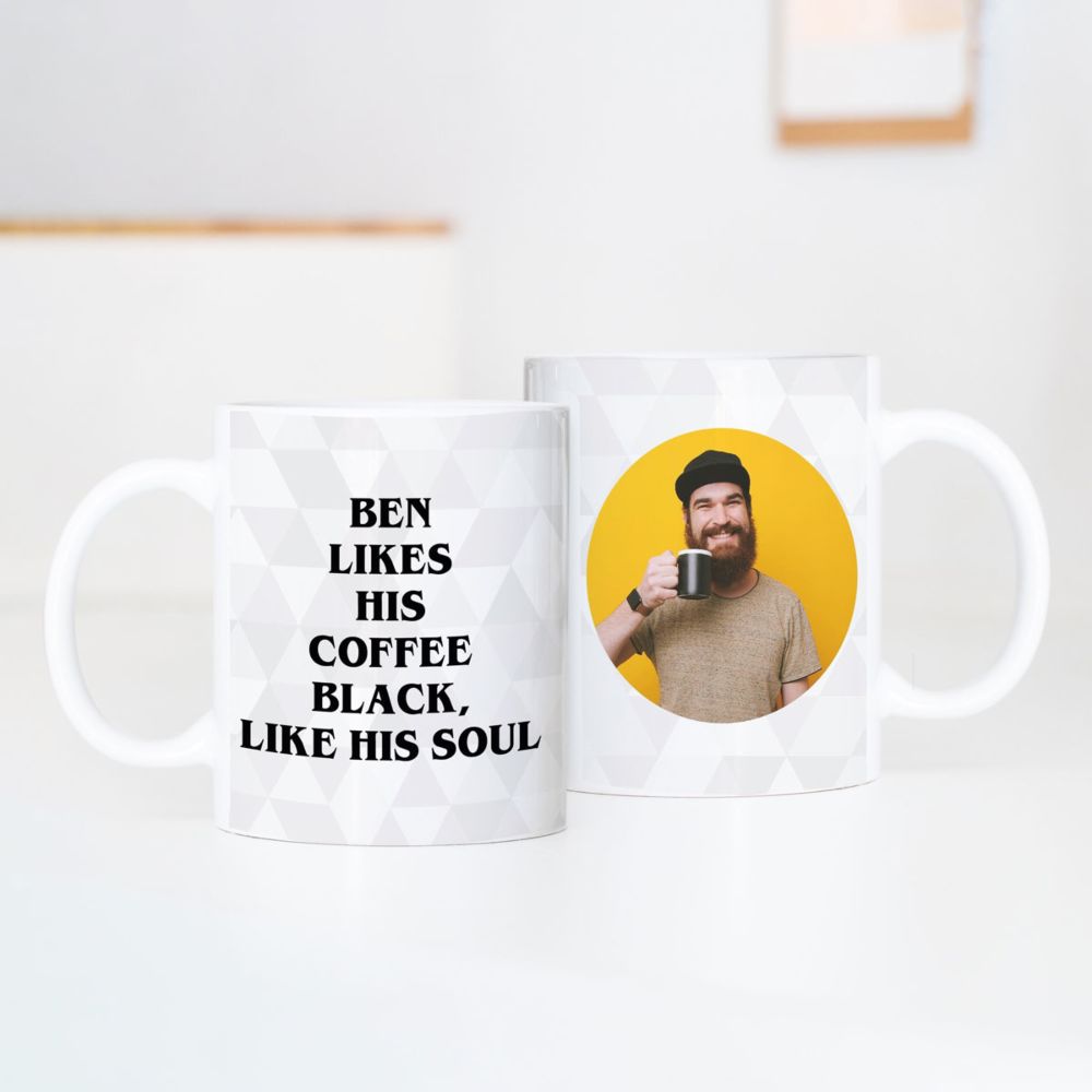 Personalised Heat Change Photo Mug