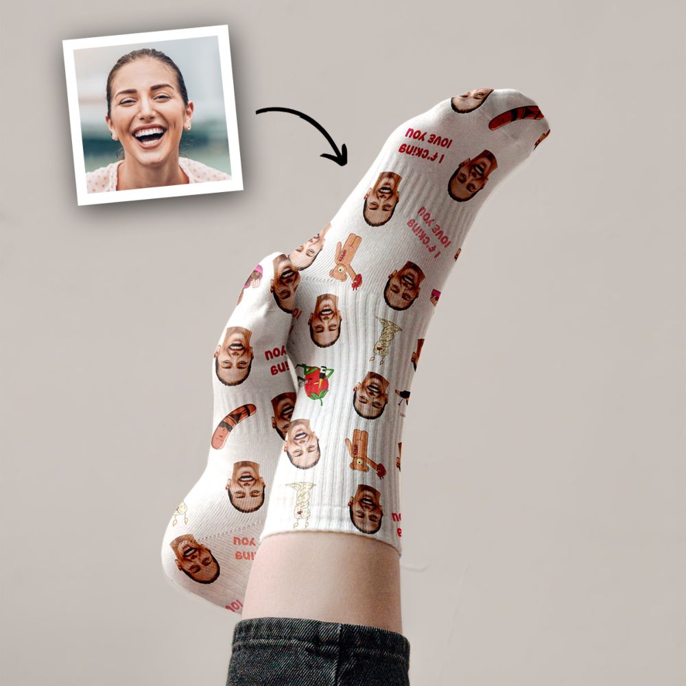 Personalised Love Socks
