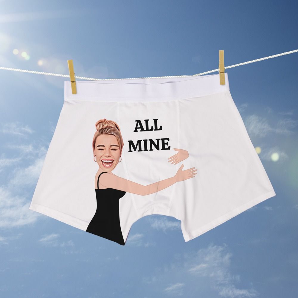 Personalised Face and Message Boxers