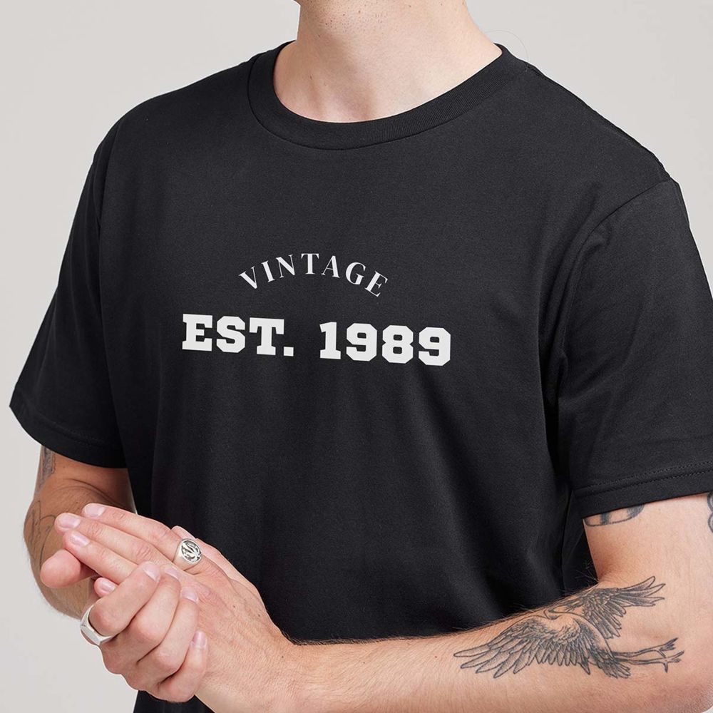Personalised Vintage T-Shirt