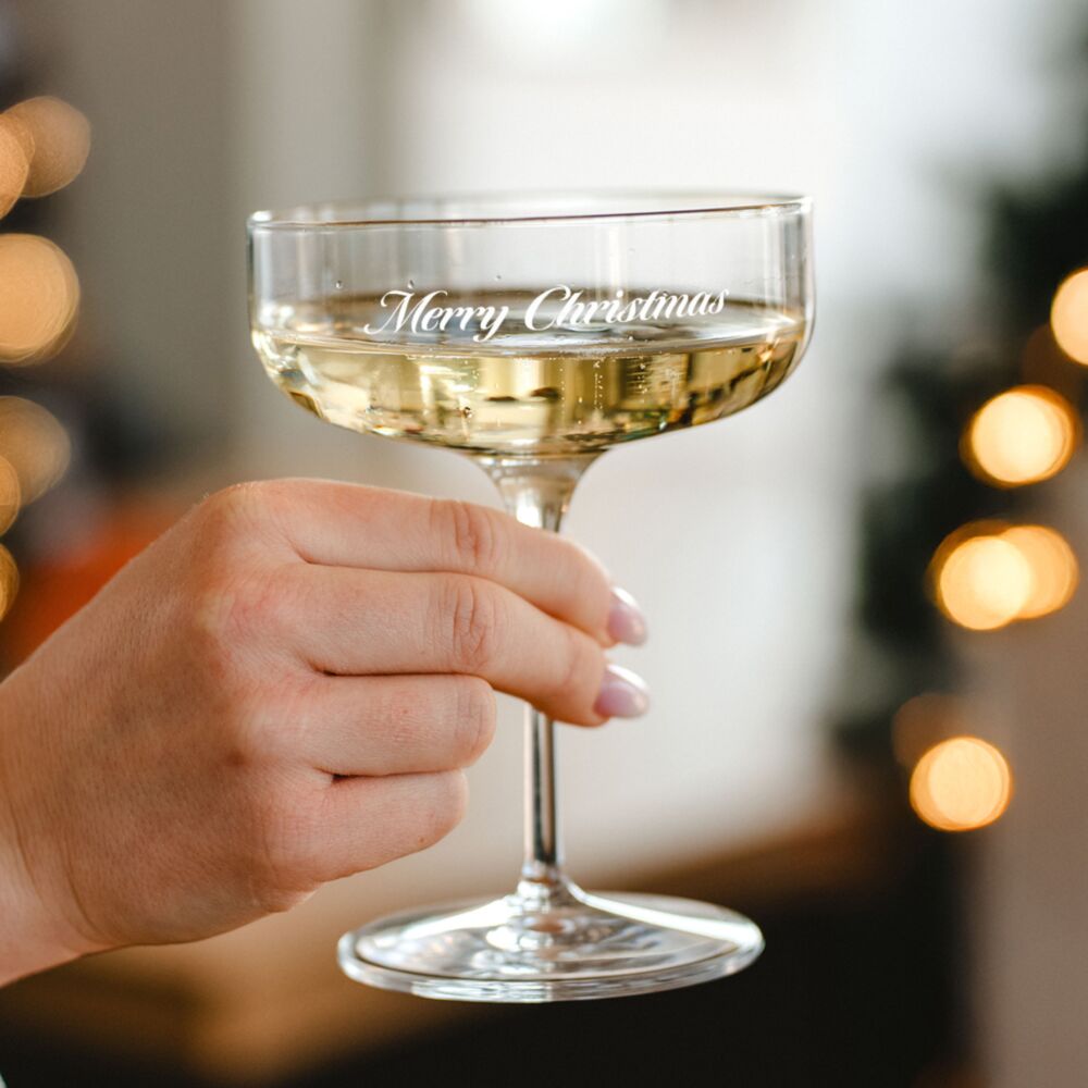 Personalised Champagne Glass with Engraving