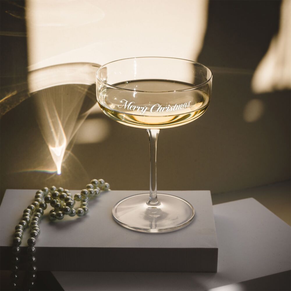Personalised Champagne Glass with Engraving