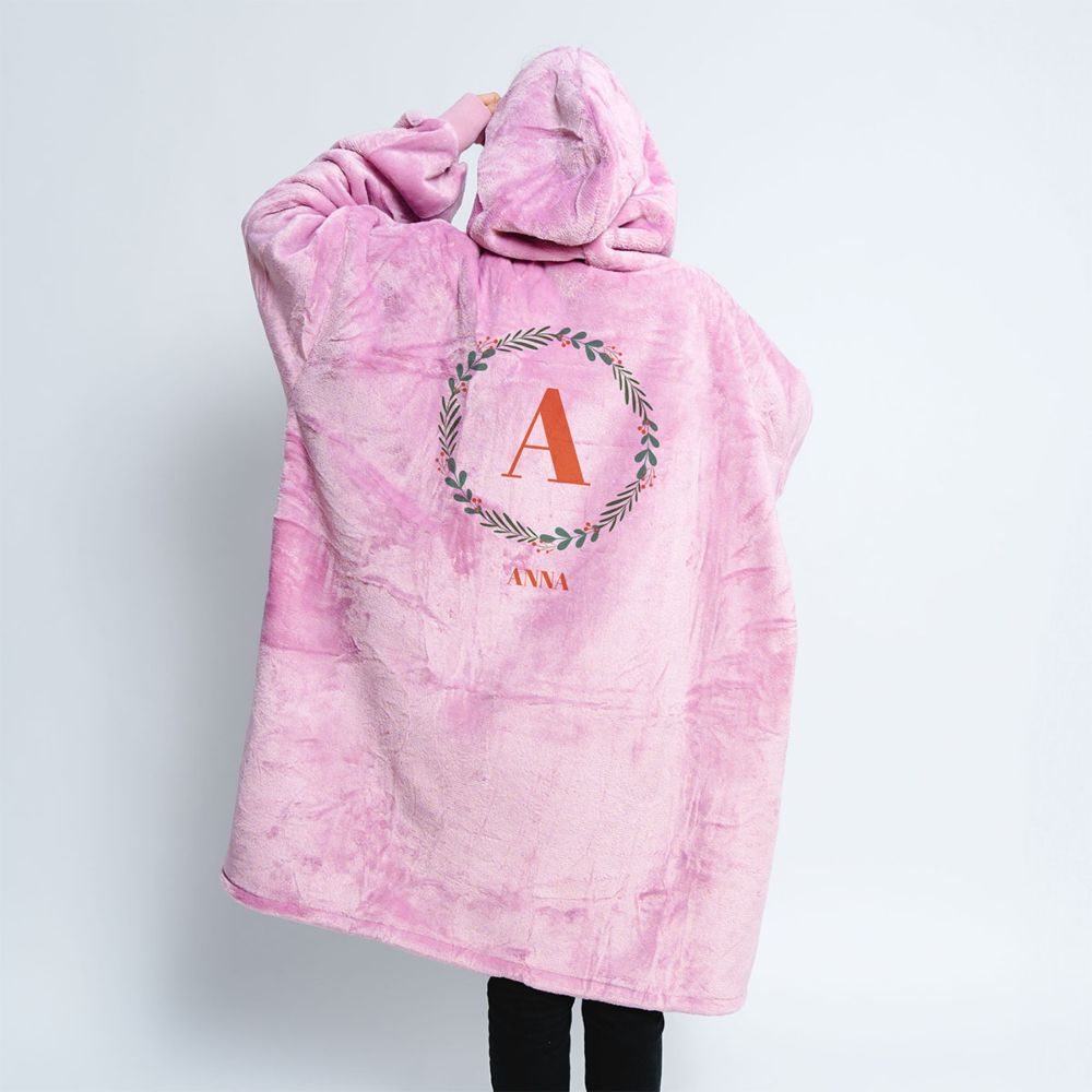 Personalised Christmas Hoodie Blanket