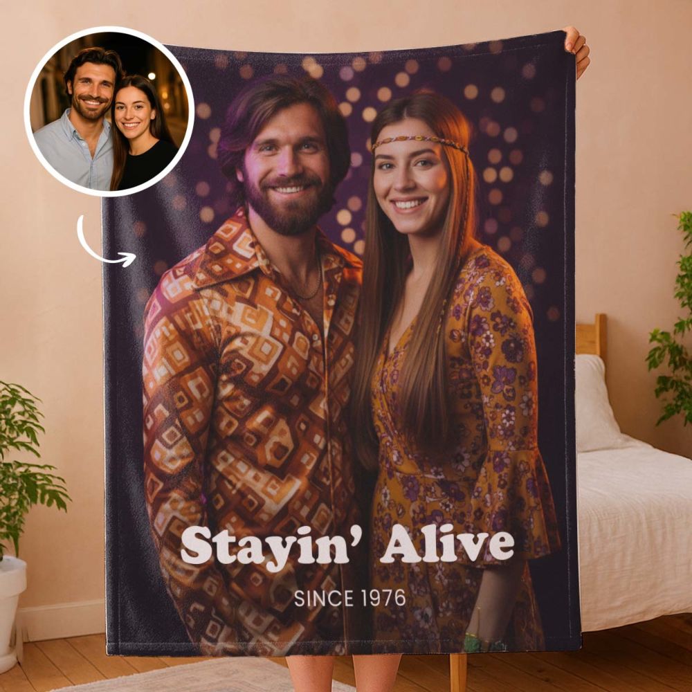 Personalised Time Travel Blanket