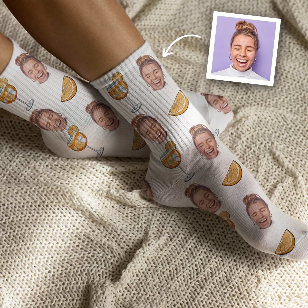 Personalised Aperol Socks
