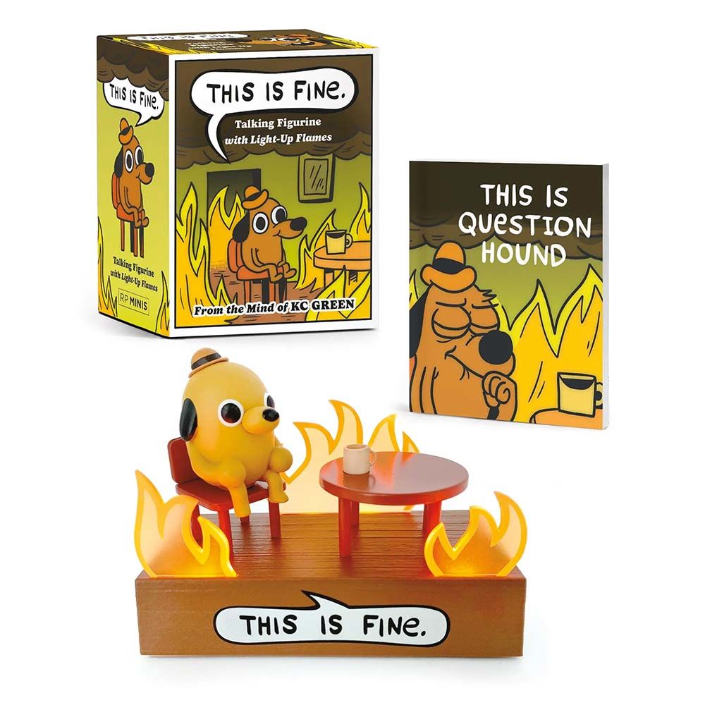Question Hound Mini Figure