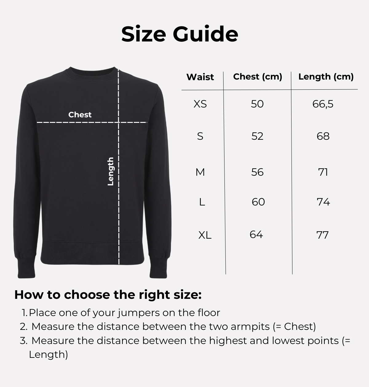 Personalised Compass Sweater