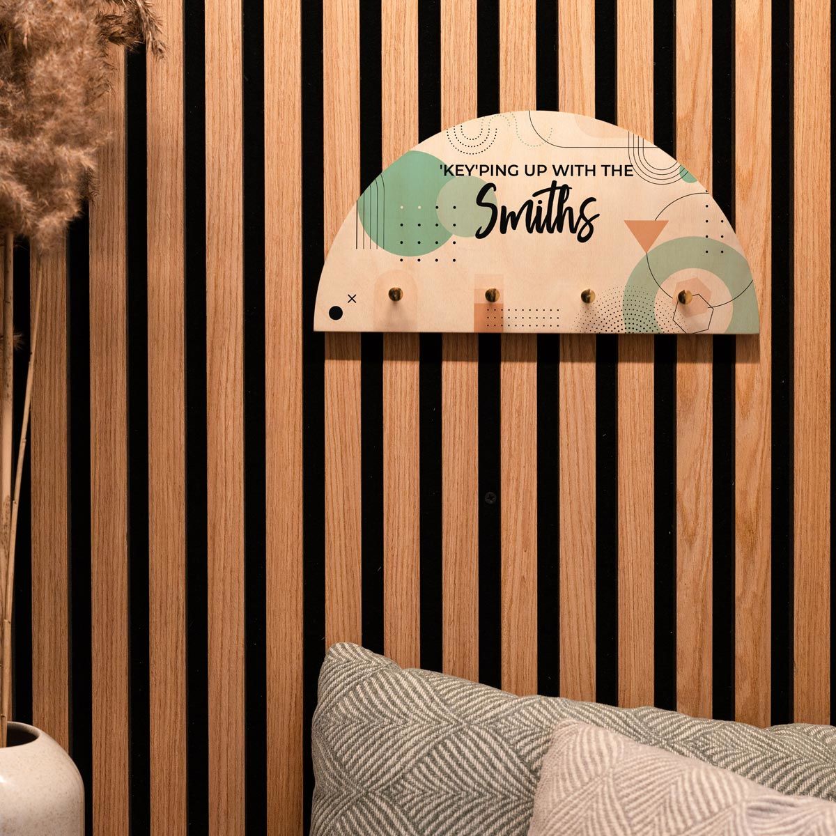 Personalised Wooden Key Holder