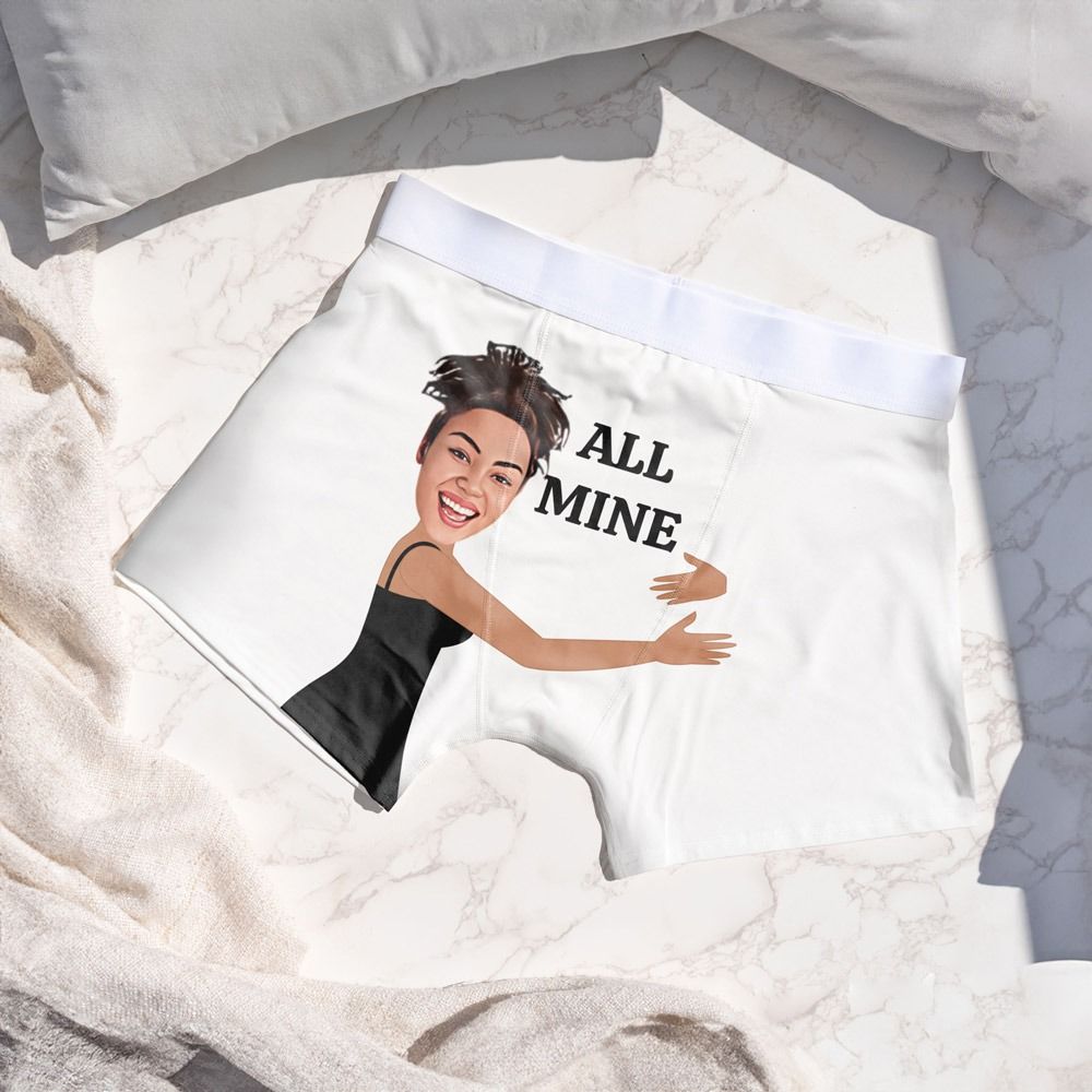 personalised boxers with faces