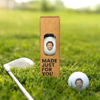 Personalised Golf Balls -  Set of 3