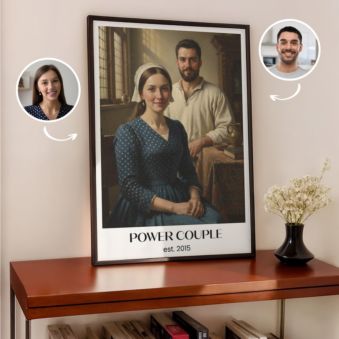 Personalised Painting Poster