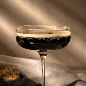 Personalised Espresso Martini Glass