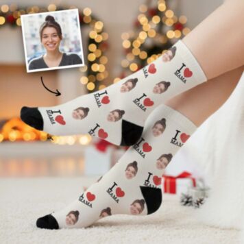 Personalised Socks For Mum Or Dad