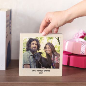 Wooden Photo Block