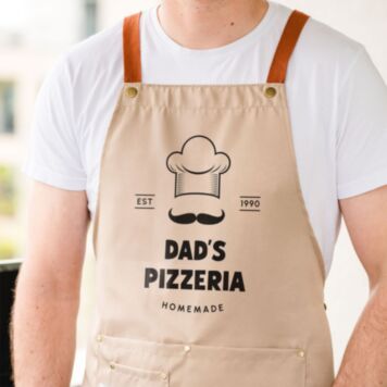 Personalised Grill Master Apron with Text