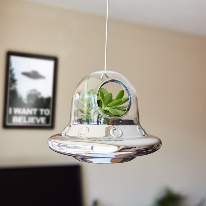 Space Invader Hanging Planter