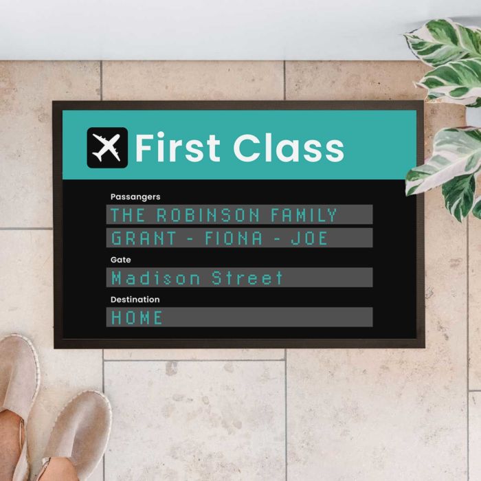 Personalised Travel Doormat