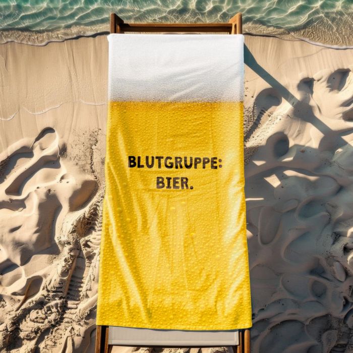 Personalised Beer Towel