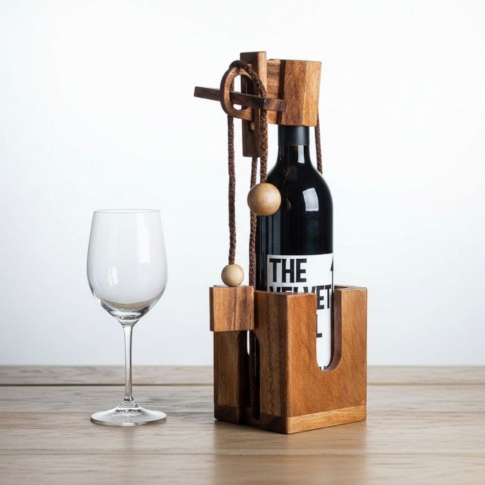 The Wine Trap Wooden Puzzle