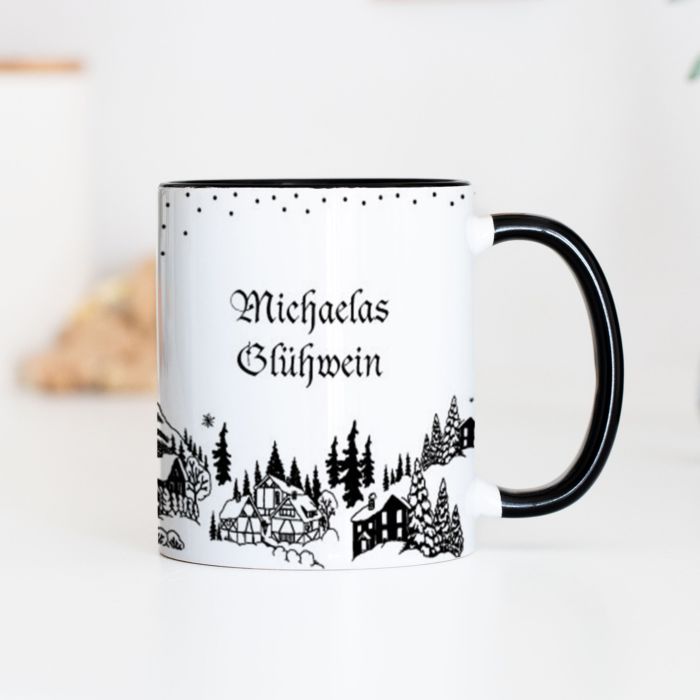 Personalised Metal Mulled Wine Mug
