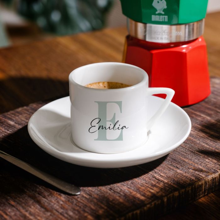 Personalised Monogram Espresso Mug