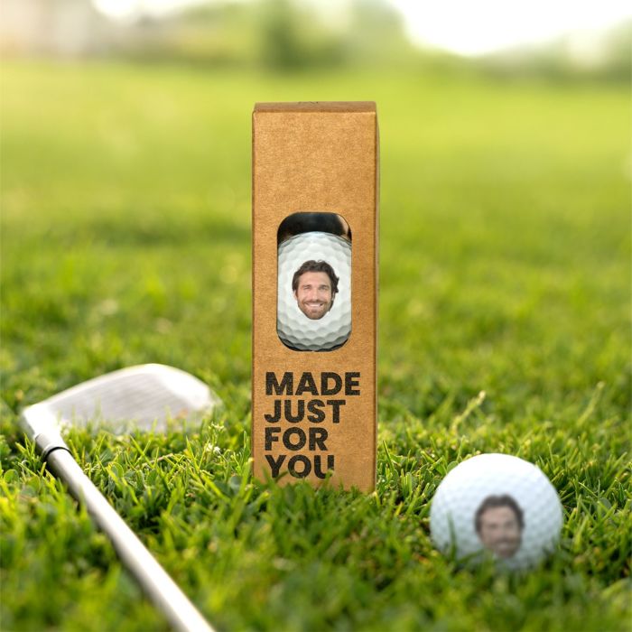 Personalised Golf Balls -  Set of 3 - Backroundremove
