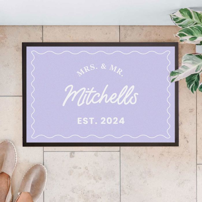 Personalised Doormat With Message