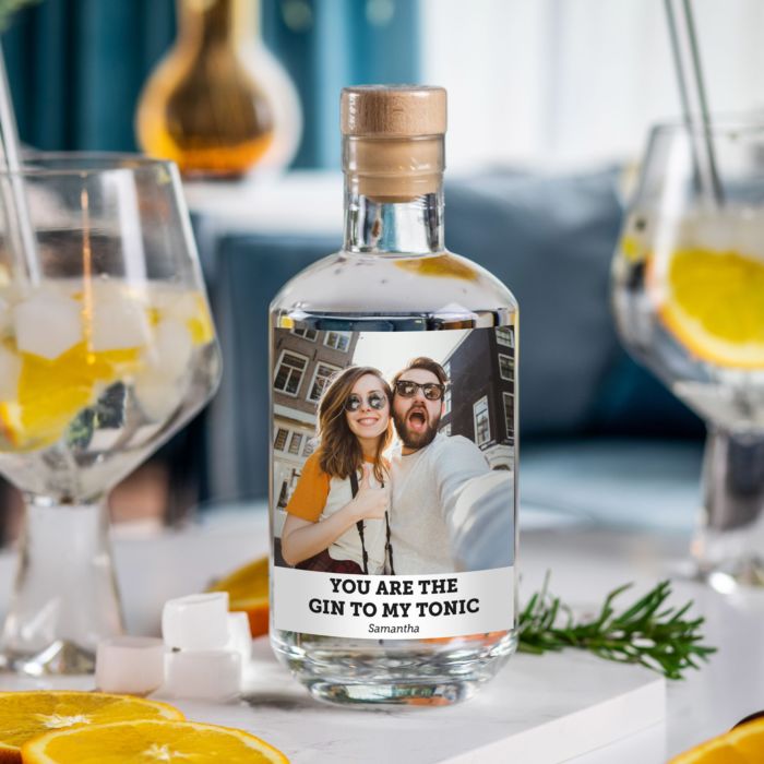 Personalised Photo Upload Gin