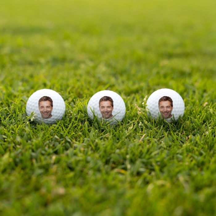 Personalised Golf Balls - Set of 3