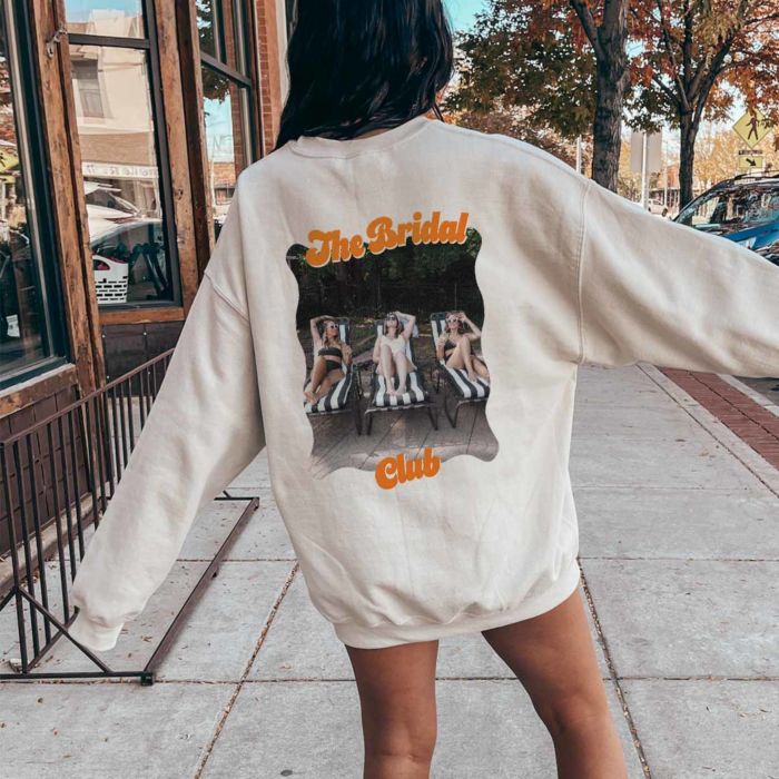 Personalised Sweatshirt with Photo and Text