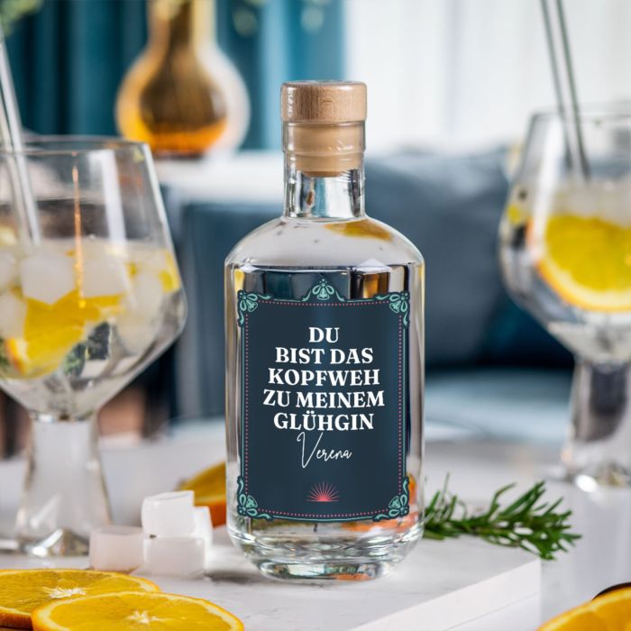 Personalised Gin With Custom Message