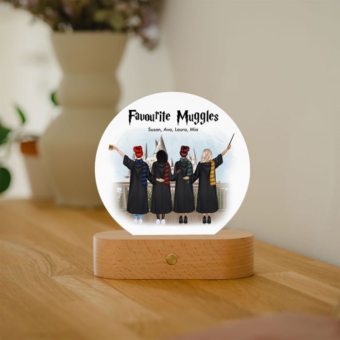 Personalised Wizard LED Lamp