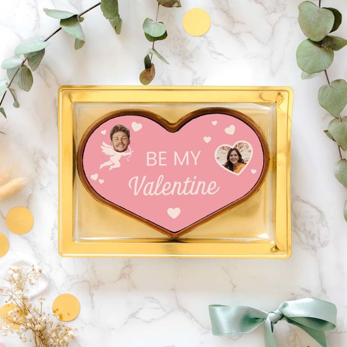 Personalised Valentine's Day Chocolate Heart